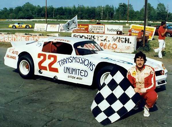 Mt. Clemens Race Track - Dave Dobner Opening Day 1985 After His Double O Feature Win